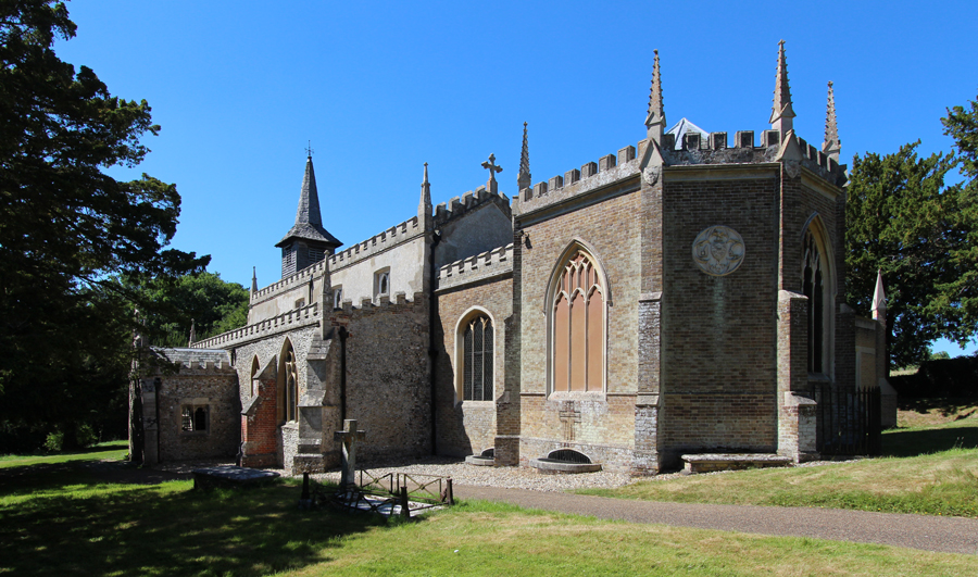 Exterior image of 608569  St Mary the Virgin, Debden