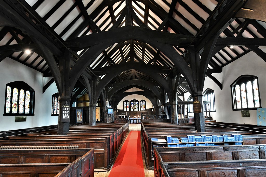 Interior image of 609261 St Oswald, Lower or Nether Peover.