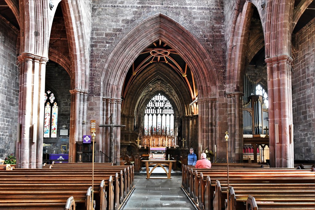 Interior image of 609342 St Mary, Nantwich.