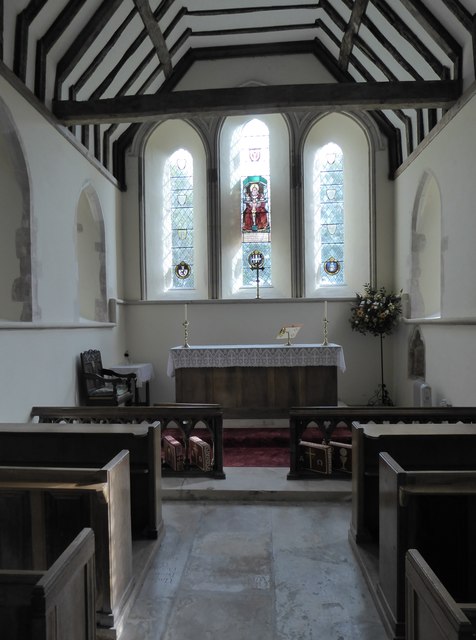 Interior image of 610060  St George, Donnington - altar
