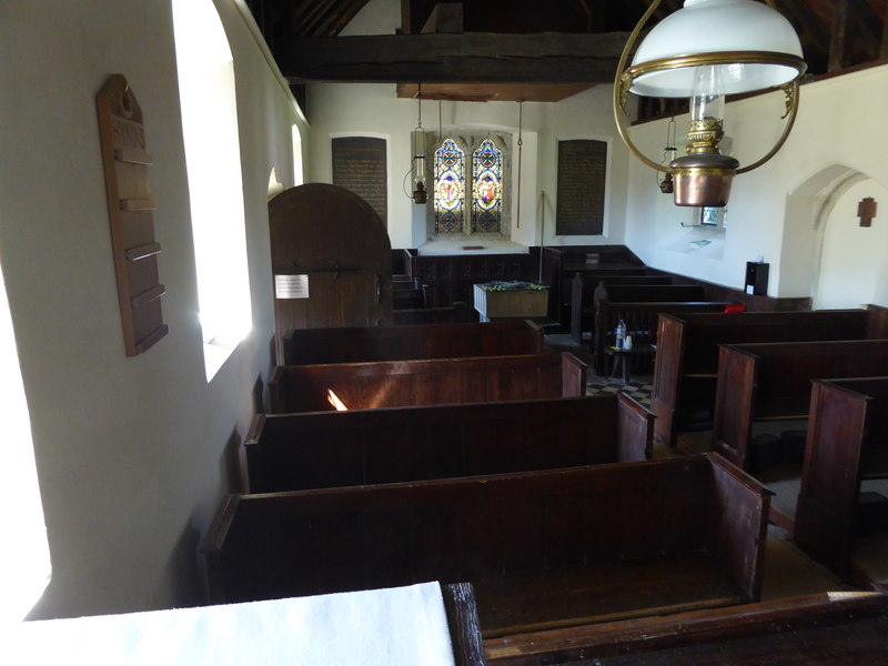 Interior image of 610306 Wiggonholt Church - viewing West