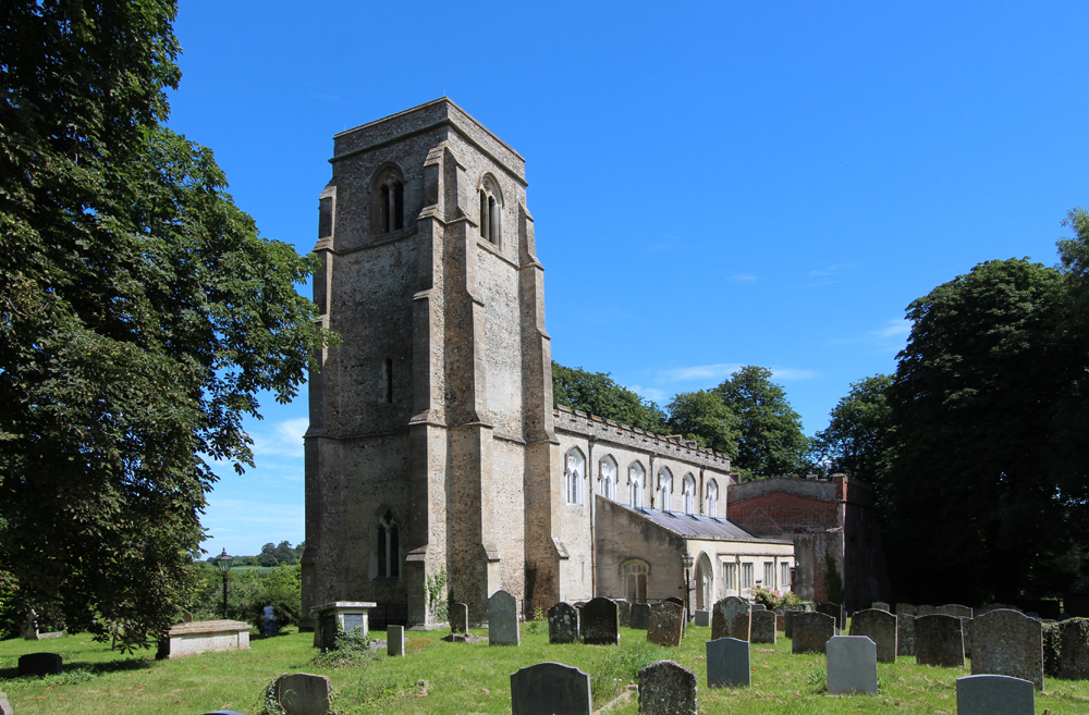Exterior image of 614076  All Saints, Kirtling