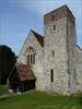 West end entrance and tower, St Mary, Hastingleigh