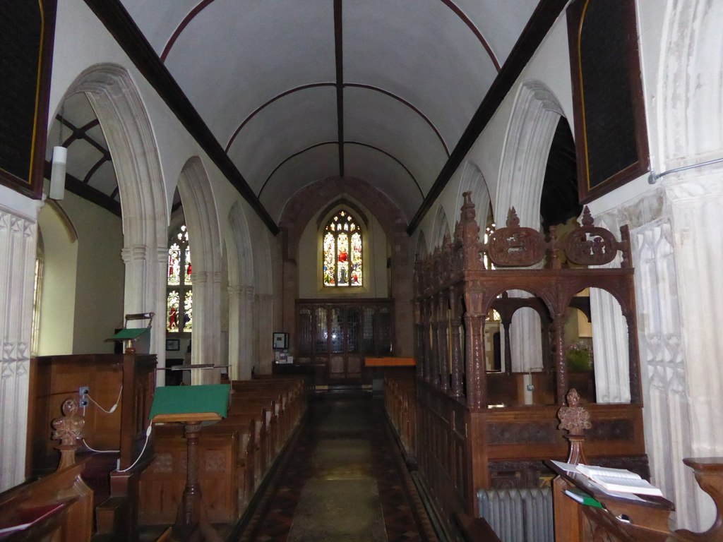 Interior image of 615110 Holcombe Rogus, All Saints - West end