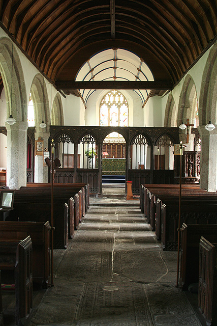 Interior image of 615295 North Bovey, St John the Baptist