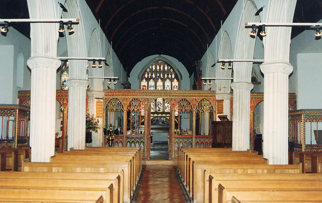 Interior image of 615317 Wolborough, St Mary