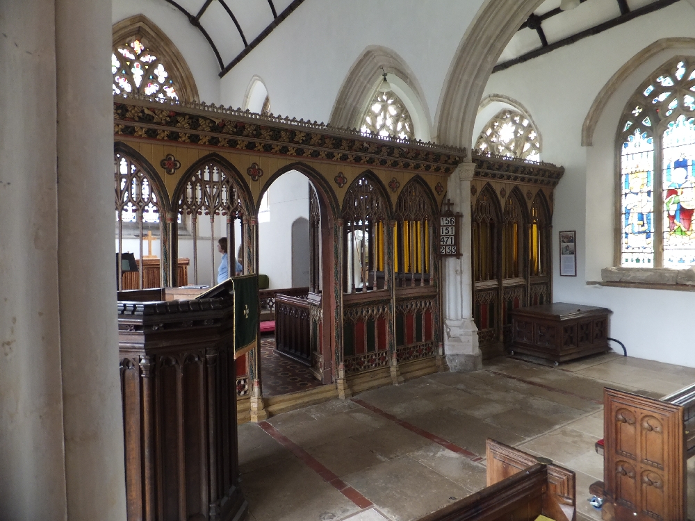 Interior image of 615358 Littlehempston, St John the Baptist
