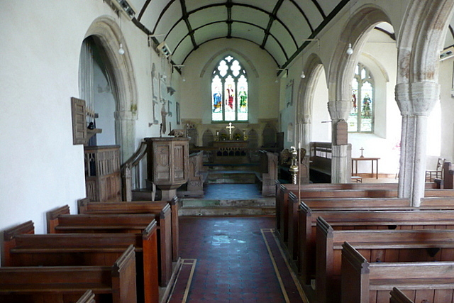 Interior image of 615549  Harford, St Petroc.