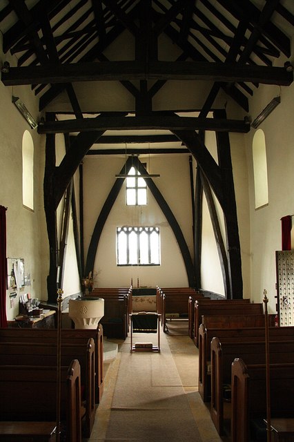 Interior image of 616076  St Mary the Virgin, Upleadon - West end
