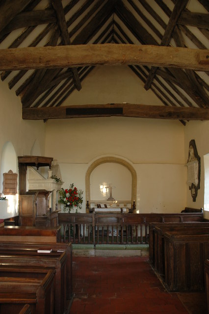 Interior image of 616363 St Faith chapel of ease, Farmcote.
