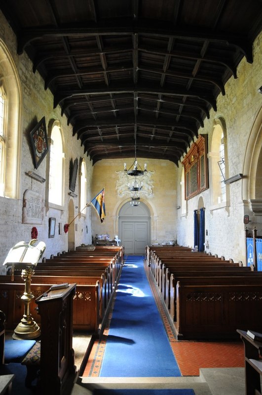 Interior image of 616377  St Mary, Temple Guiting - West end