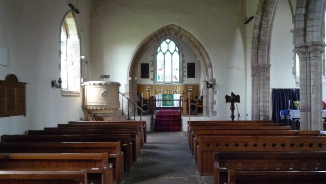 Interior image of 618050 St. Mary the Virgin, Much Cowarne