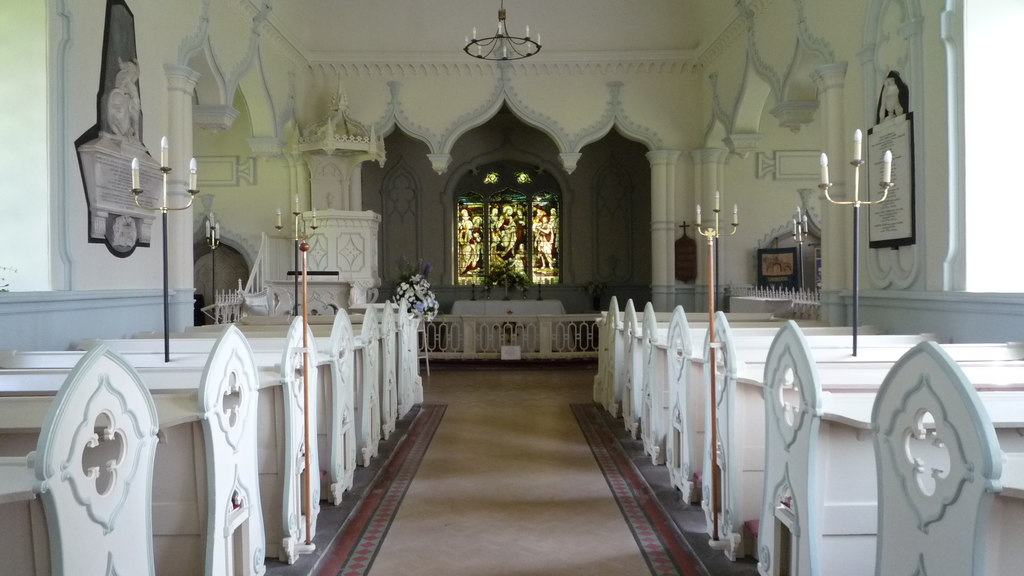 Interior image of 618155  St. John the Evangelist, Shobdon