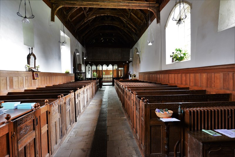 Interior image of 618315  St Michael & All Angels, Lydbury North