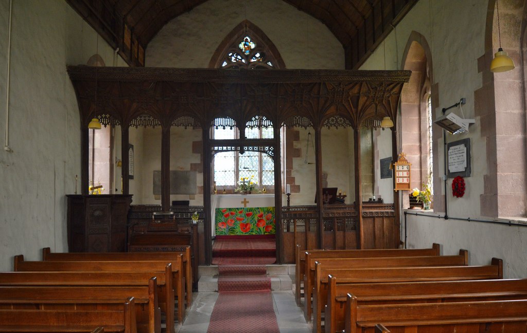 Interior image of 618349  St John the Baptist, Hughley