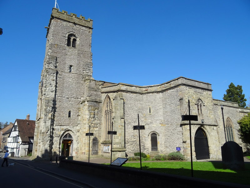Exterior image of 618354 Holy Trinity, Much Wenlock