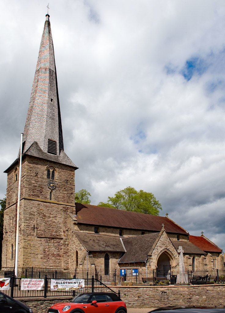 Exterior image of 618383 St Mary the Virgin, Cleobury Mortimer