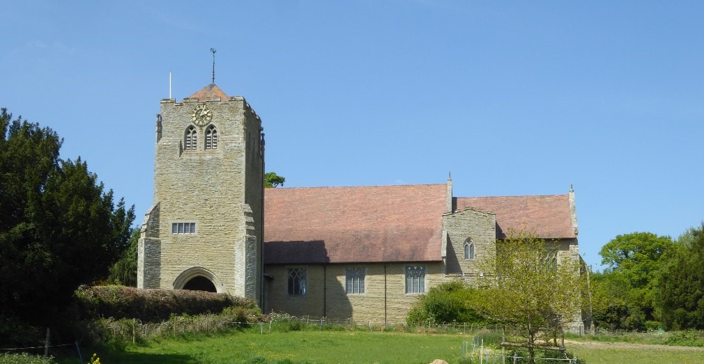 Exterior image of 618415  All Saints, Richards Castle