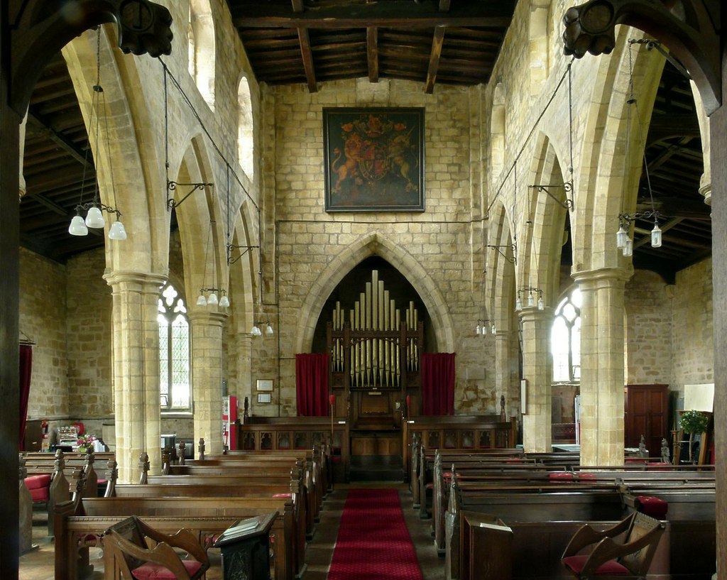 Interior image of 619177 All Saints, Hoby - viewing West
