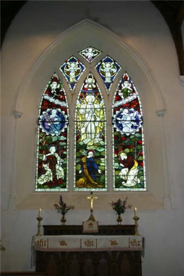 Aldeby St Mary East window