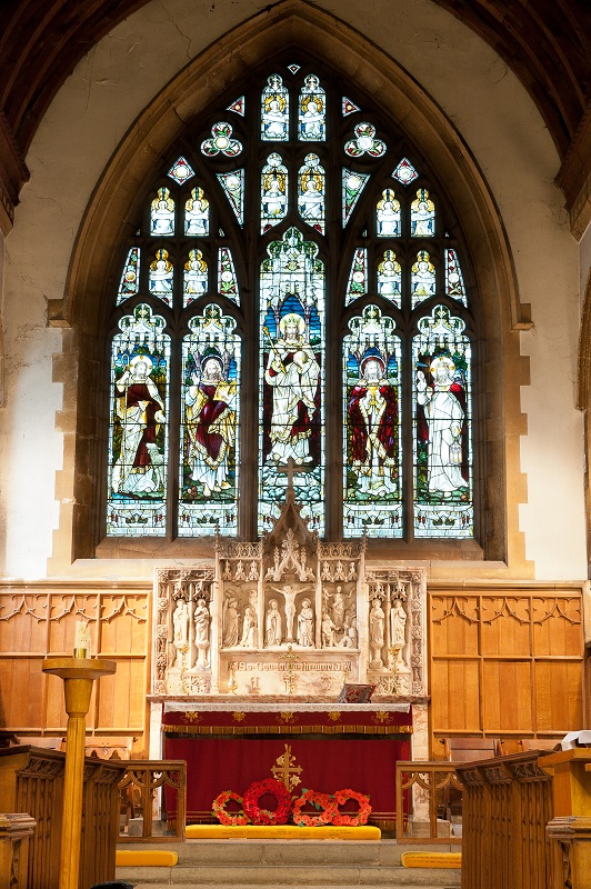 East Window of of 602156 Dorridge St Philip