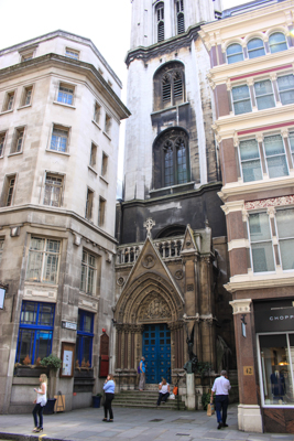 Photograph of exterior of Cornhill: St Michael