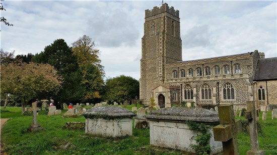 Great Barton, Holy Innocents - south elevation