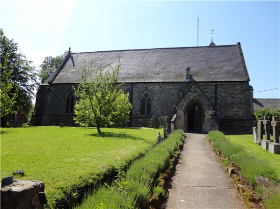 Osgathorpe church from the road looking north