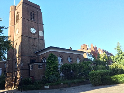 Exterior image of 623171 All Saints (Chelsea Old Church)