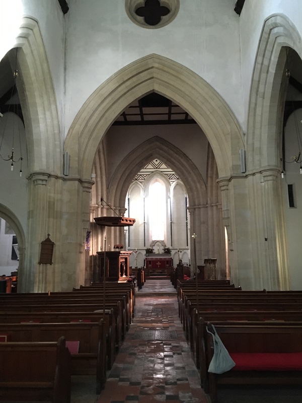 Interior Photograph of 634419 Heytesbury: St Peter & St Paul