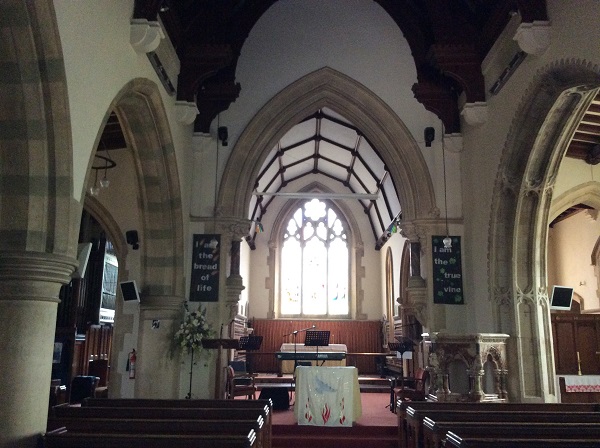 Interior Photograph of 641090 Church Oakley: St Leonard
