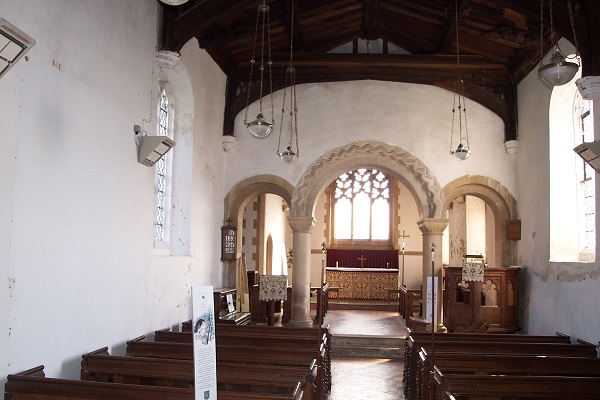 Interior photograph of 632404 Upper Gravenhurst: St Giles