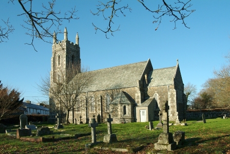 Exterior image of 615571 Brentor, Christ Church