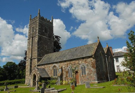 Exterior image of 615168 Doddiscombsleigh, St Michael