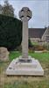 Photograph of refurbished War Memorial