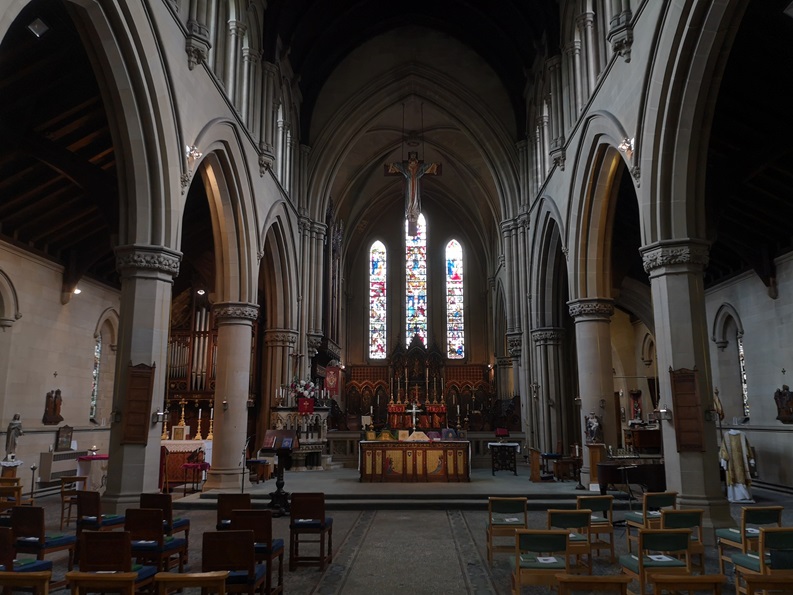 Interior looking East. Photo taken on a Heritage Open Day 2021