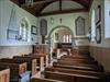 Interior looking north east from nave towards chancel 