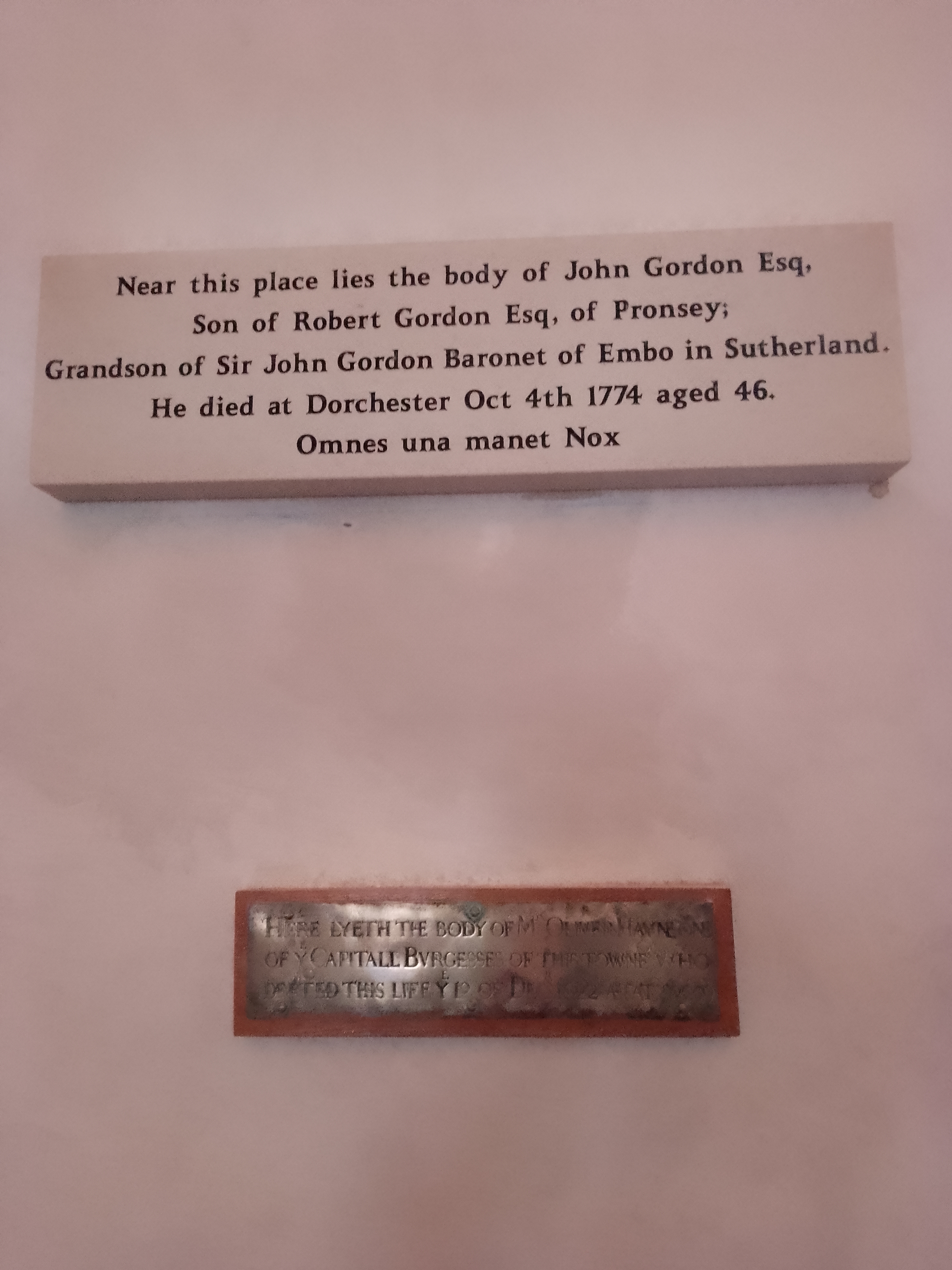 Photo of Replacement Plaque 