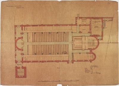 Church Plan of 613178 Southwick St Columba