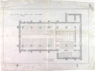 Church Plan of 623092 Hackney Wick, St Mary of Eton