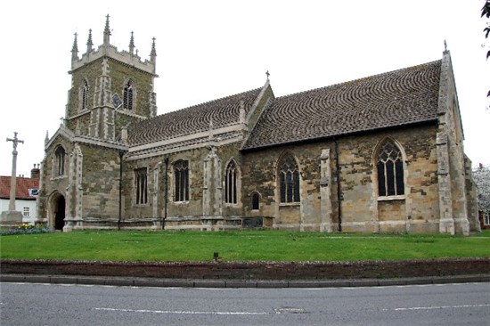 Exterior view of Alford, St Wilfrid