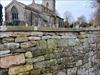 Repaired section of dry stone wall