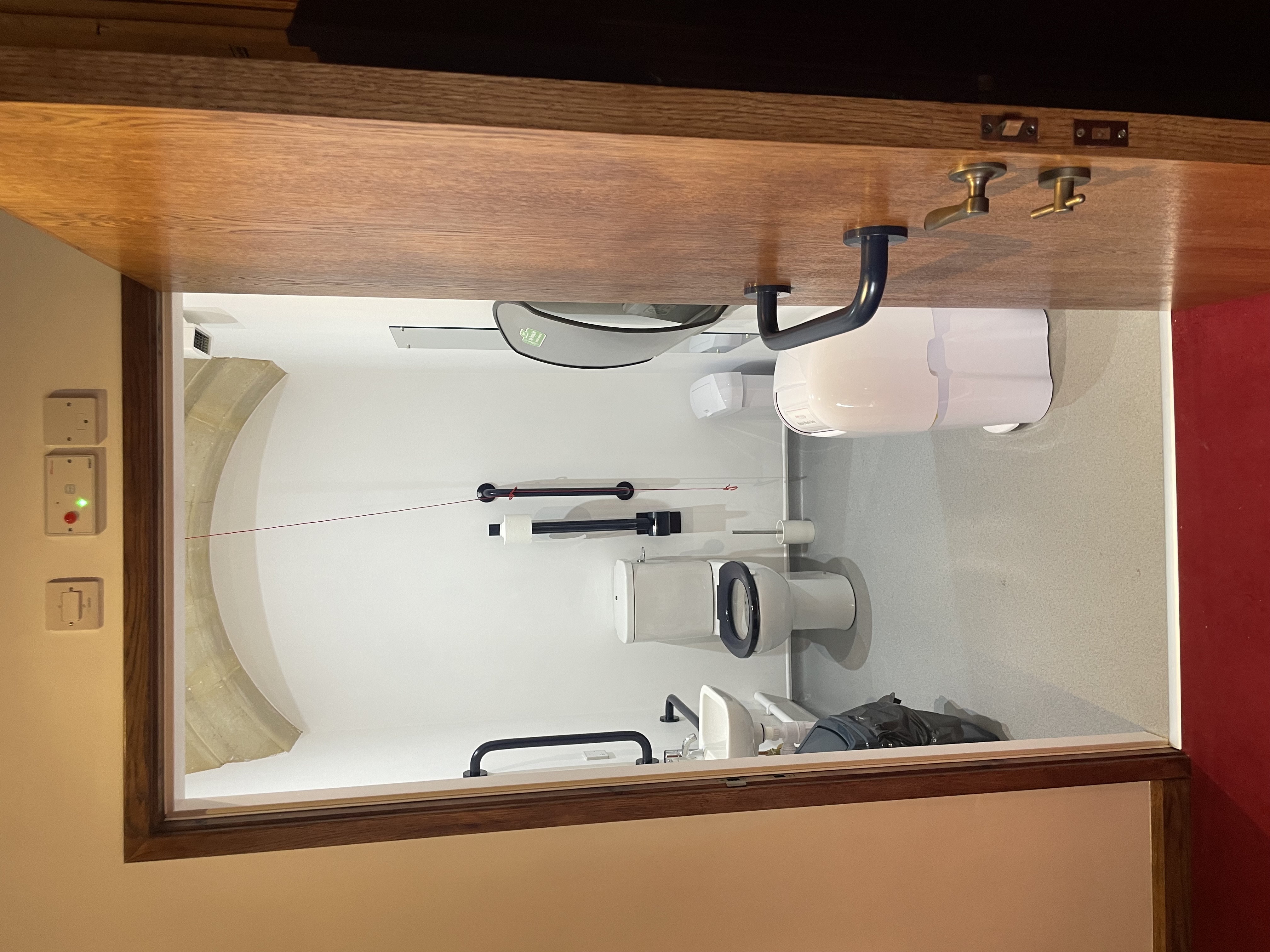 completed toilet