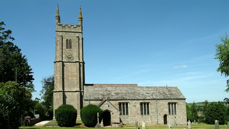 Exterior image of 615325 Exbourne, St Mary Blessed Virgin