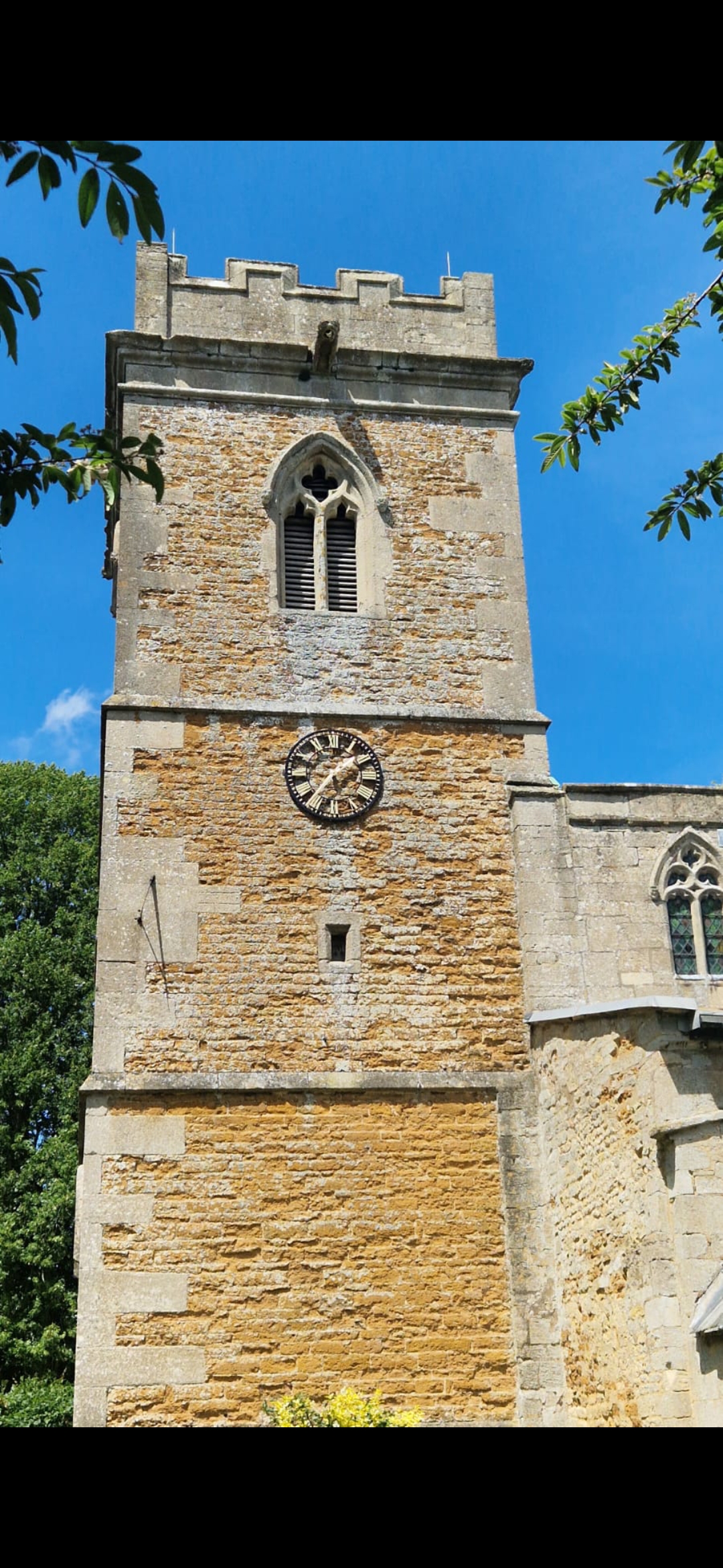 SS Peter and Paul Market Overton Clock face 1