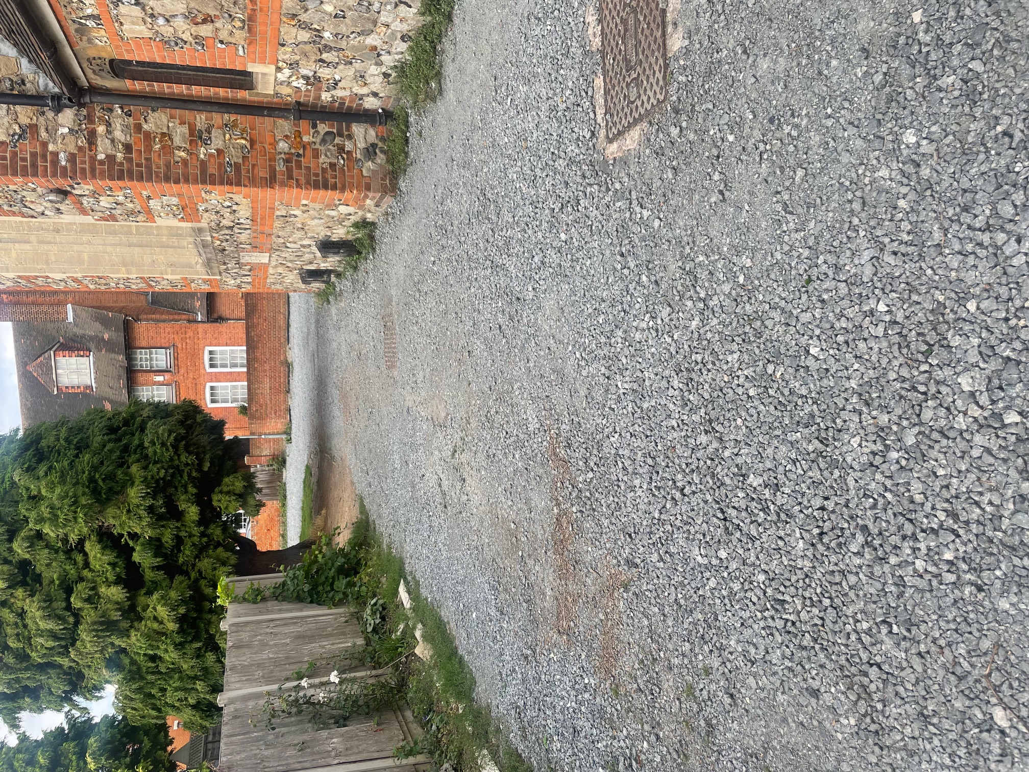 Photograph of completed drive
