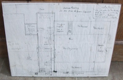 Church plan of 627683 Chetwode St Mary & St Nicholas