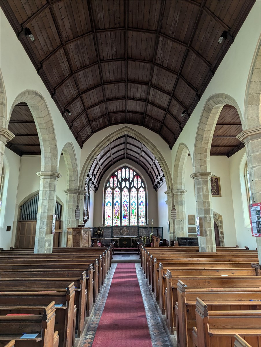 Interior image of St John the Evangelist's, East Witton