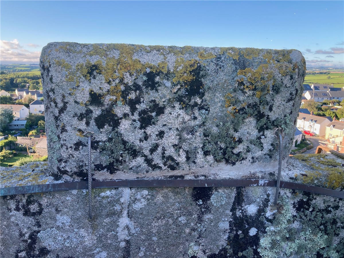 Repaired Merlon Stone