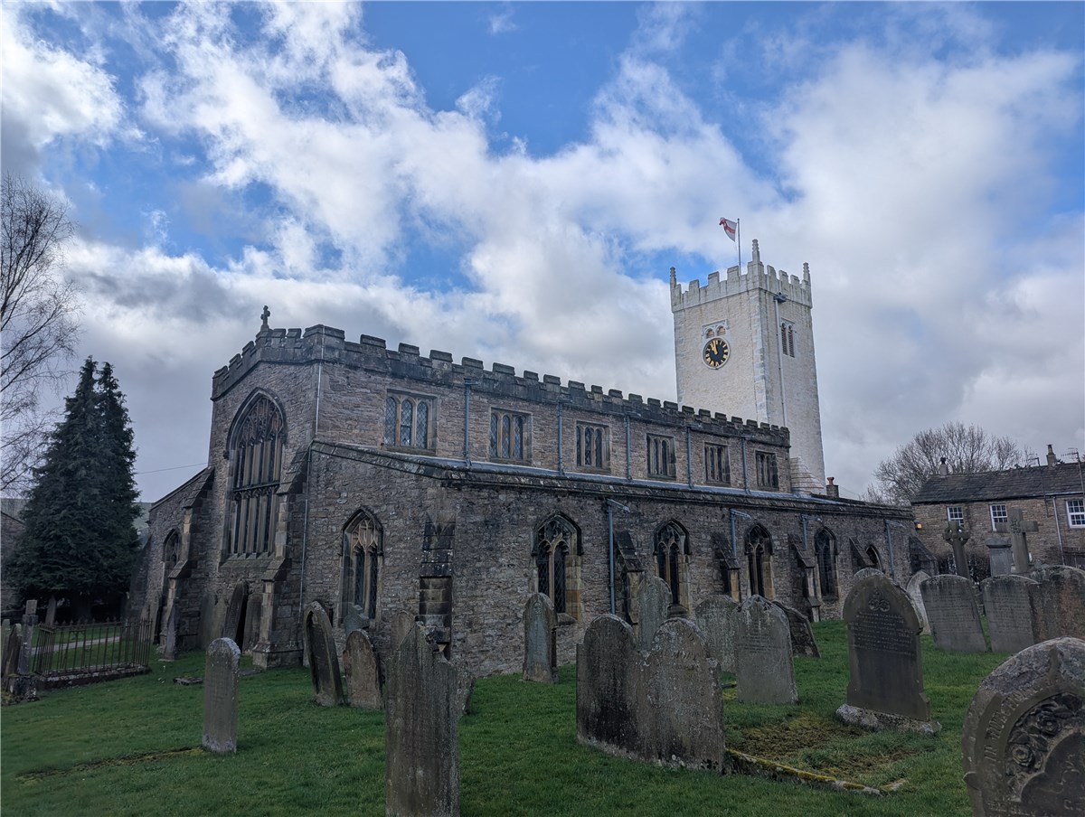 Askrigg, St Oswald's from the north east